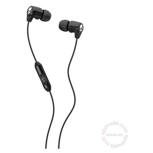Skullcandy riff stereo bubice (crne) - S2RFDA-003 slušalice Slike