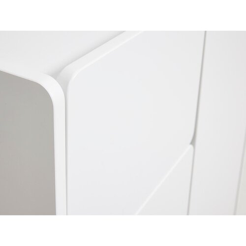 Unique Furniture bela omarica 80x100x40 cm bera &amp;ndash; Slike