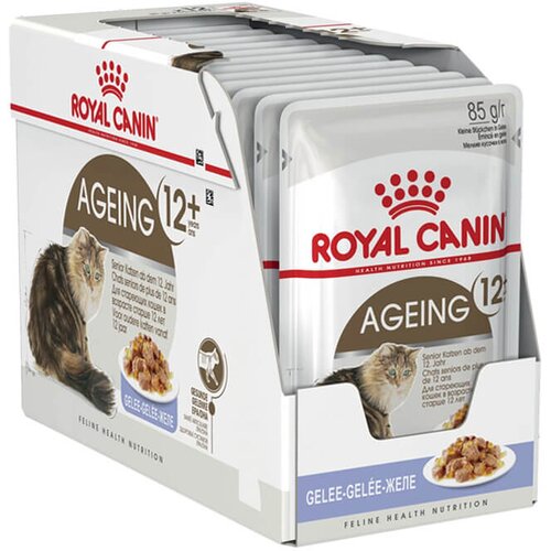Royal Canin Ageing 12+ Jelly - kesice za mačke starije od 12 godina (12&amp;times;85g) Slike
