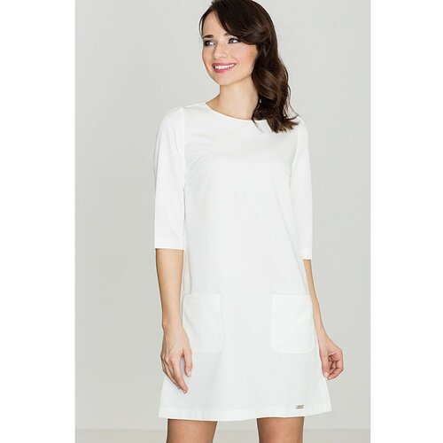 Lenitif Ženska haljina K316 bela Slike