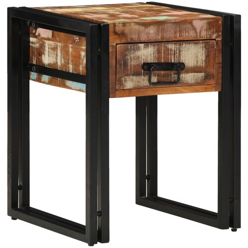 vidaXL Višebojno Solidno obnovljeno drvo 40 x 40 x 50 cm Izdržljivo Cijene