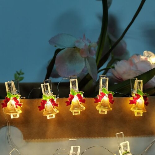  led svetleći niz &amp;scaron;tipaljke &amp;quot;zvončići&amp;quot; 0.9m ML-C3014 Slike