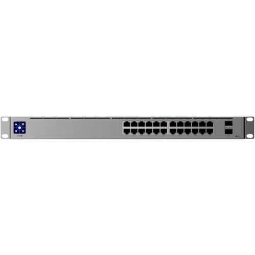 Ubiquiti 24-port, Layer 3 Etherlighting™ switch, 8 х 2 5 GbE PoE++ ports, 16... Cene