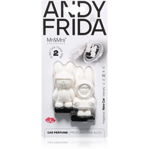 Mr &amp;amp; Mrs Fragrance Andy &amp;amp; Frida New Car di&amp;scaron;ava za avto 1 kos Slike
