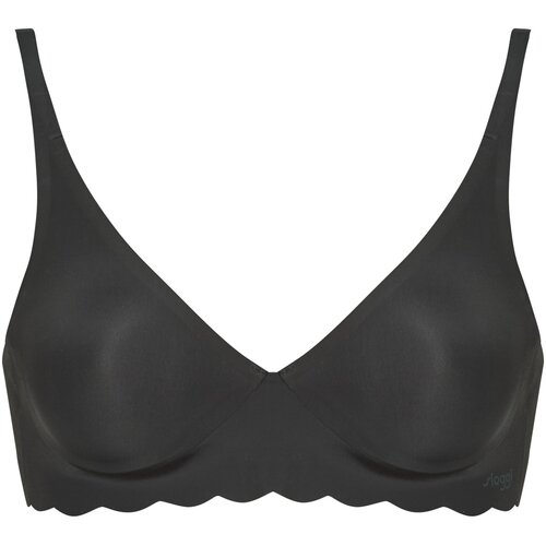 Sloggi Triangel / Brez opore ZERO MICRO 2.0 SOFT BRA Črna Slike