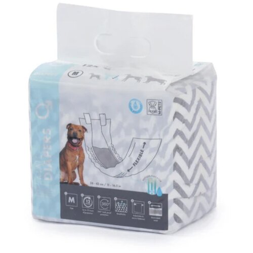 M Pets Pelene za mužjake M 12 komada Cene