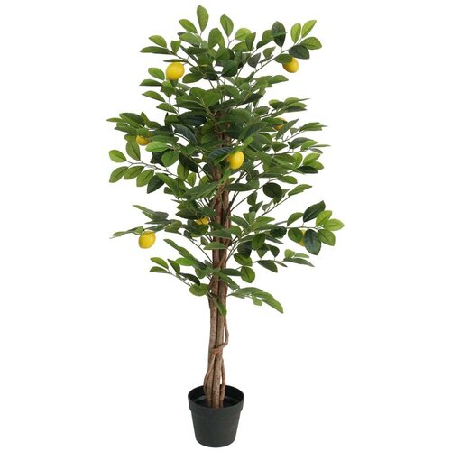  Umjetno stablo limuna s 3 debla zeleno 120 cm PP Cijene