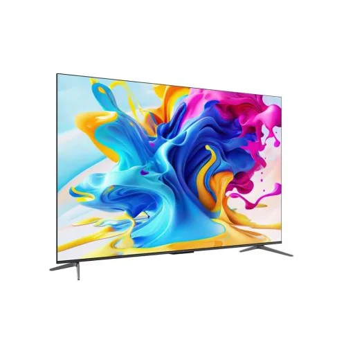 TV TCL LED 55” 55C645 4K Ultra HD, Smart , Android, Google , 120 Hz DLG, HDR 10+, HDMI 2.1, Metalik Sivi