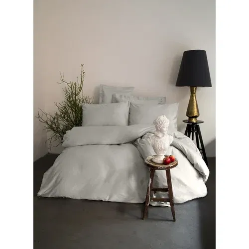 Issimo Home Set posteljine s plahtom Satin Simply Grey