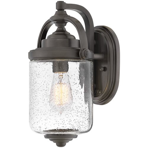 Elstead Lighting Elstead Hinkley Willoughby Zunanja stenska svetilka, oljno drgnjena bronasta, IP44, (22100238) Cene