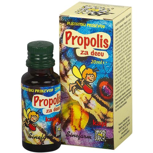 Sinefarm propolis kapi za decu 20 ml Slike