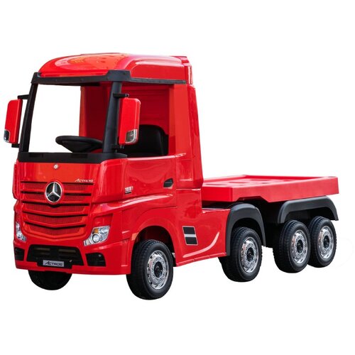 Mercedes ACTROS 4X4 sa prikolicom Crveni (Meke gume + meko sedi&amp;scaron;te) Slike