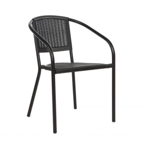 baštenska stolica tavoli vxšxd: 79x53x57,5 cm, crna Slike