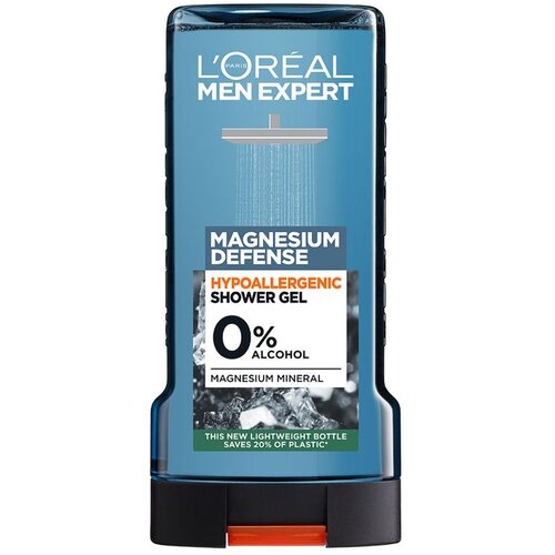L´Oréal Paris Men Expert Magnesium Defense gel za tu&scaron;iranje, 300 ml Cijene