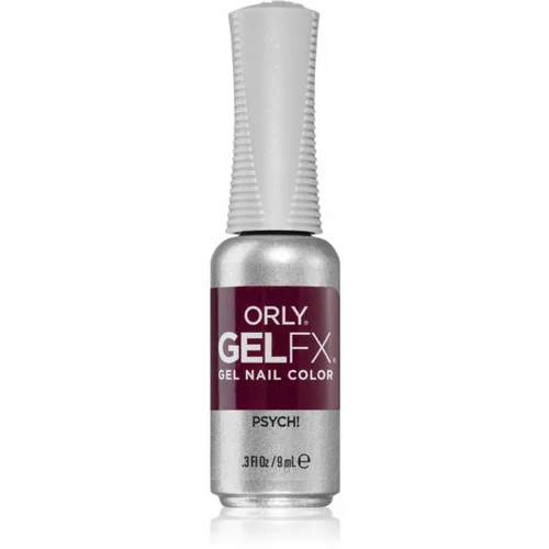 Orly Gelfx Gel gel lak za nohte z uporabo UV/LED lučke odtenek Psych! 9 ml