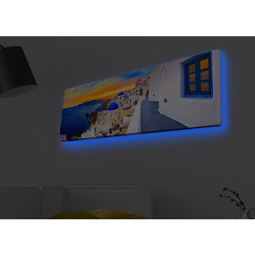Opviq slika na platnu sa LED osvetljenjem 30x90cm Cene