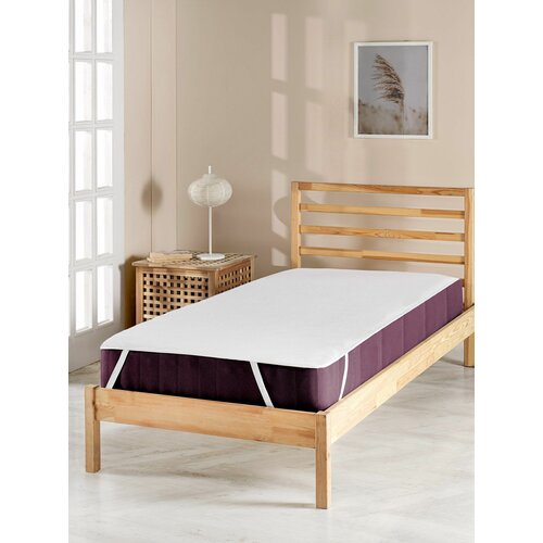 alez pol (90 x 200) white single bed protector Slike
