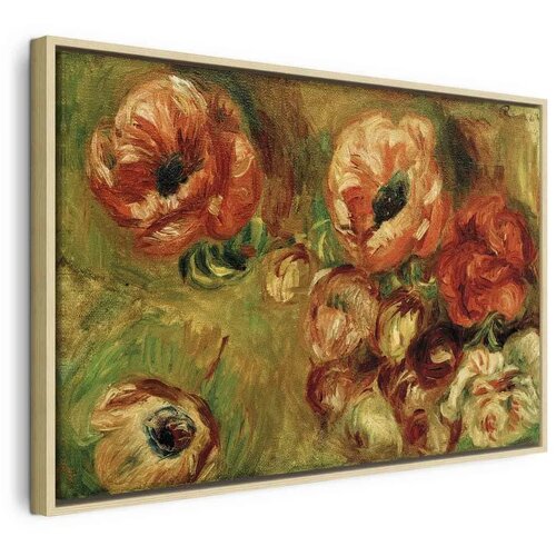  Slika - Pierre-Auguste Renoir – Les Anémones 120x80 U prirodnom drvenom okviru Cene
