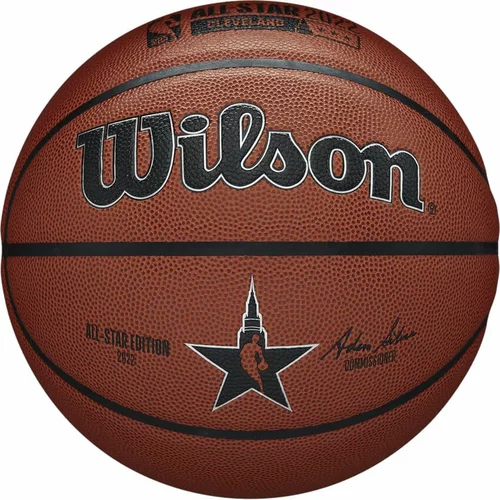 Wilson Žoga za košarko 2022 NBA ALL STAR REPLICA GAME Oranžna