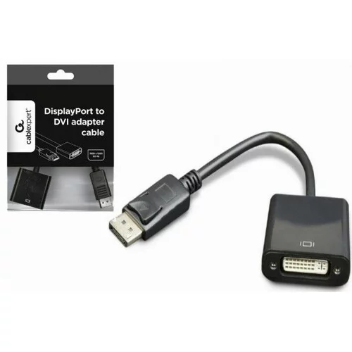 Gembird Adapter DisplayPort na DVI, črn, (20440452)
