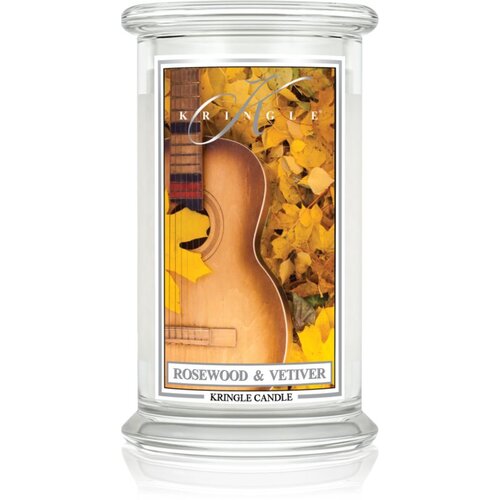 Kringle Candle Rosewood & Vetiver mirisna svijeća 623 g Cijene