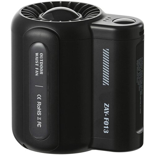 INF Ventilator za polnjenje s 3 hitrostmi in sponko za pas Black, (21280402) Cene