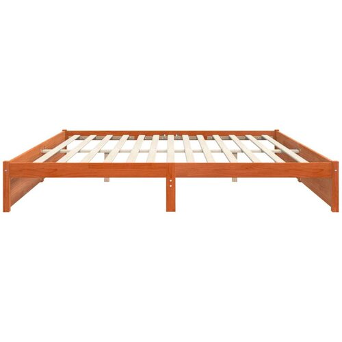  Okvir za krevet Vosak smeđa 200 x 200 cm Slike