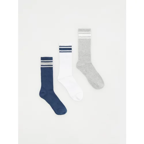 Reserved - Komplet od 3 para čarapa - mornarsko plava