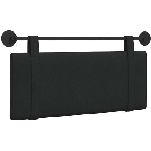  Držeće uzglavlje Zidne Jednobojno Crna 110 x 55 x 5 cm tkanina - Crna 100 cm bez LED svjetla Slike