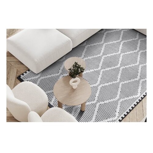 Conceptum Hypnose tepih 65296 meridyen black white Slike