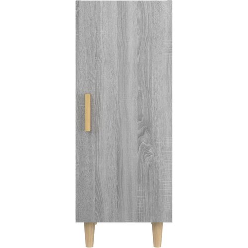  Komoda boja hrasta sonome 34,5x34x90 cm od konstruiranog drva Siva Slike