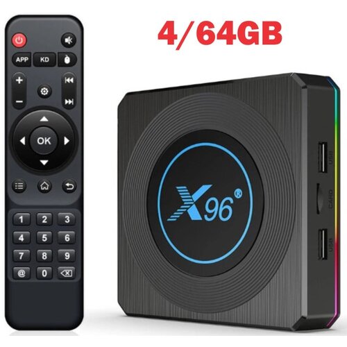 Gembird GMB-X96 X4 4/64GB smart TV box S905X4 quad, Mali-G31MP 8K, 10/100M KODI Android 11.0 Cene