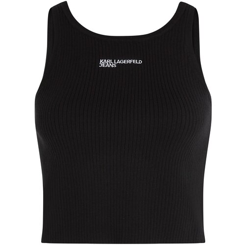 Karl Lagerfeld jeans Top črna Slike