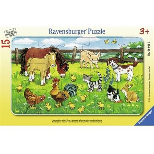 Ravensburger puzzle (slagalice) - Životinje RA06046 Slike