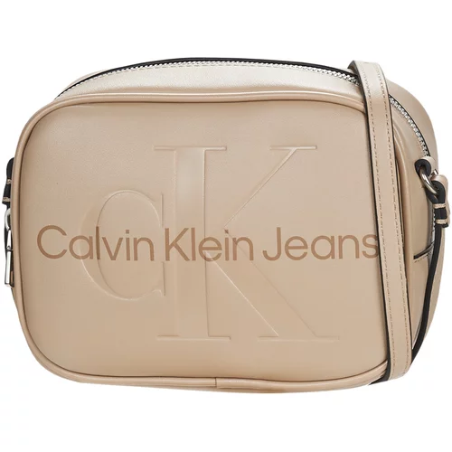 Calvin Klein Jeans Torbe za čez ramo SCULPTED CAMERA BAG18 MONO Siva