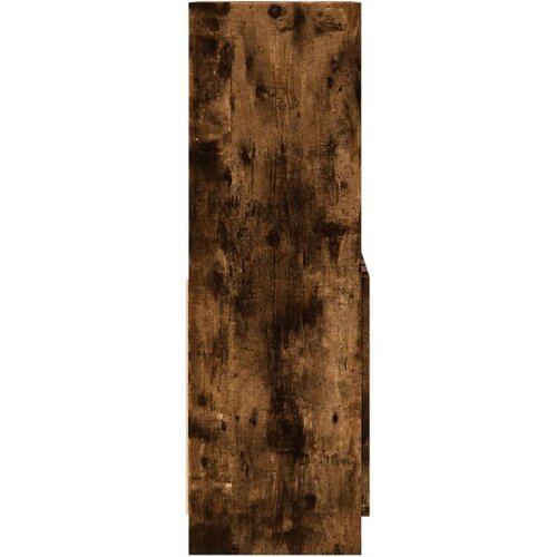 VidaXL Visoka komoda boja hrasta 63x33x100 cm od konstruiranog drva Slike