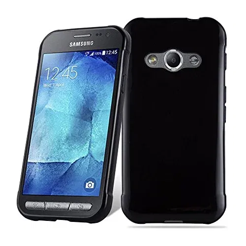  Candy tanek silikonski ovitek (0,3) za Samsung Galaxy Xcover 3 G388 - črn
