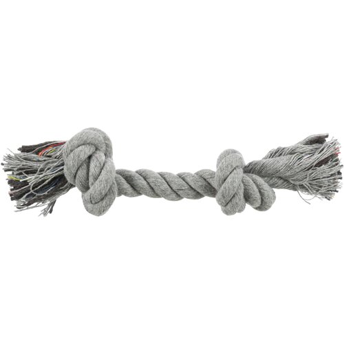 Trixie pisana igralna vrv - 37 cm z 2 vozloma, siva Cijene