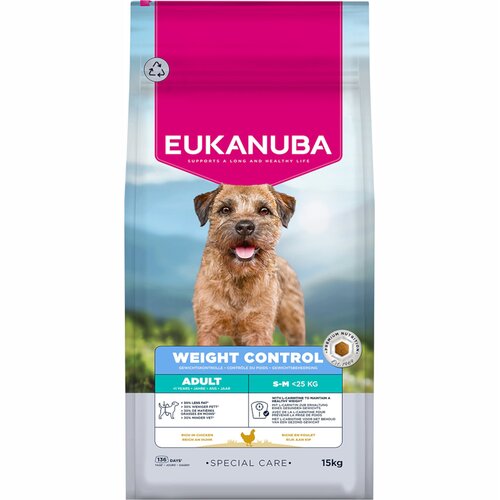 Eukanuba Special Care Weight Control Adult Small/Medium - 2 x 15 kg Cene