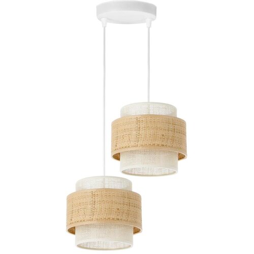  Visilica na sajli BOHO 2xE27/60W/230V juta/krem Cene