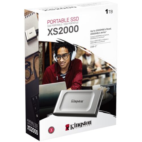 Kingston Ext SSD 1TB USB-CXS2000, R/W:2000/2000MBs Cijene