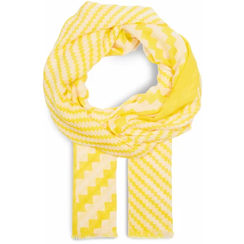 Tommy Hilfiger Ruta Essential Flag Scarf AW0AW15787 Valley Yellow ZH3