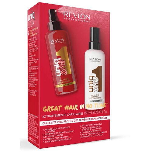 Revlon Professional REVLON UNIQONE duo pack limited edition classic & coconut Cene