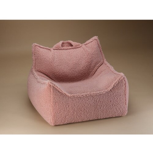 Wigiwama Rožnata otro&amp;scaron;ka vreča za sedenje iz tkanine boucl&amp;eacute; Chair &amp;ndash; Slike