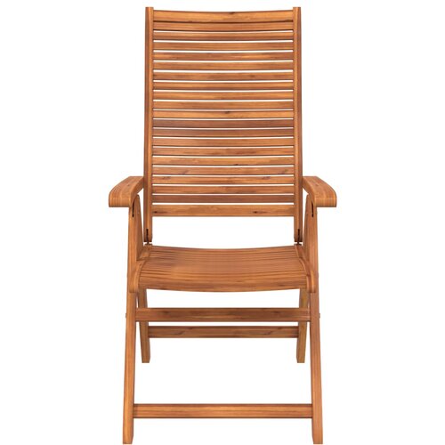  Vrtni naslonjači 8 kom 56 x 72 x 107 cm masivno bagremovo drvo Slike