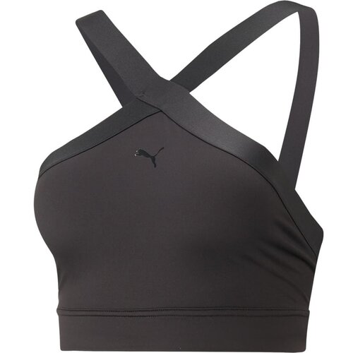 Puma Ženski &amp;scaron;portni top Flawless Sculpt MidLong Siva Slike