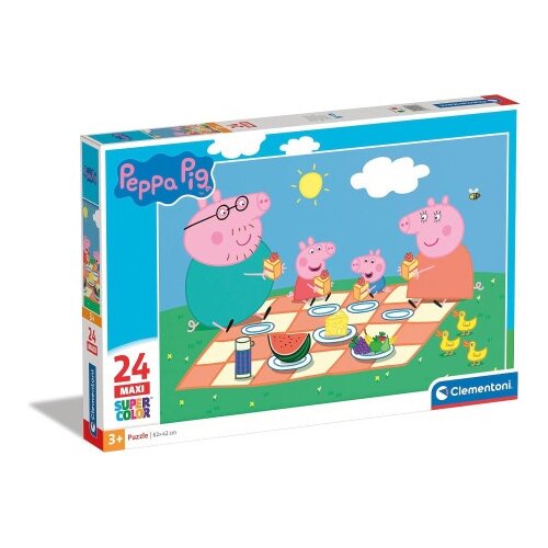 Clementoni puzzle 24 maxi peppa prase ( CL24028 ) Slike