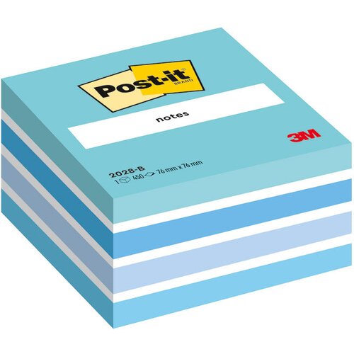 Blok SAMOLJEPLJIV KOCKA 76X76MM 450L POST-IT 3M.2028B SV.PLAVA Cijene