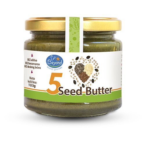 Beyond Biljni puter 5 Seed butter 180g Slike