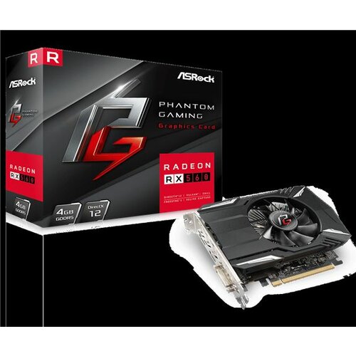 AsRock Phantom Gaming Radeon RX560 (PHANTOM G R RX560 4G) grafička kartica Slike